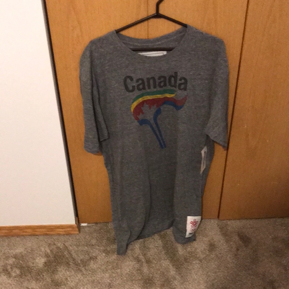 Mens plus size Canadian Olympic Games tee